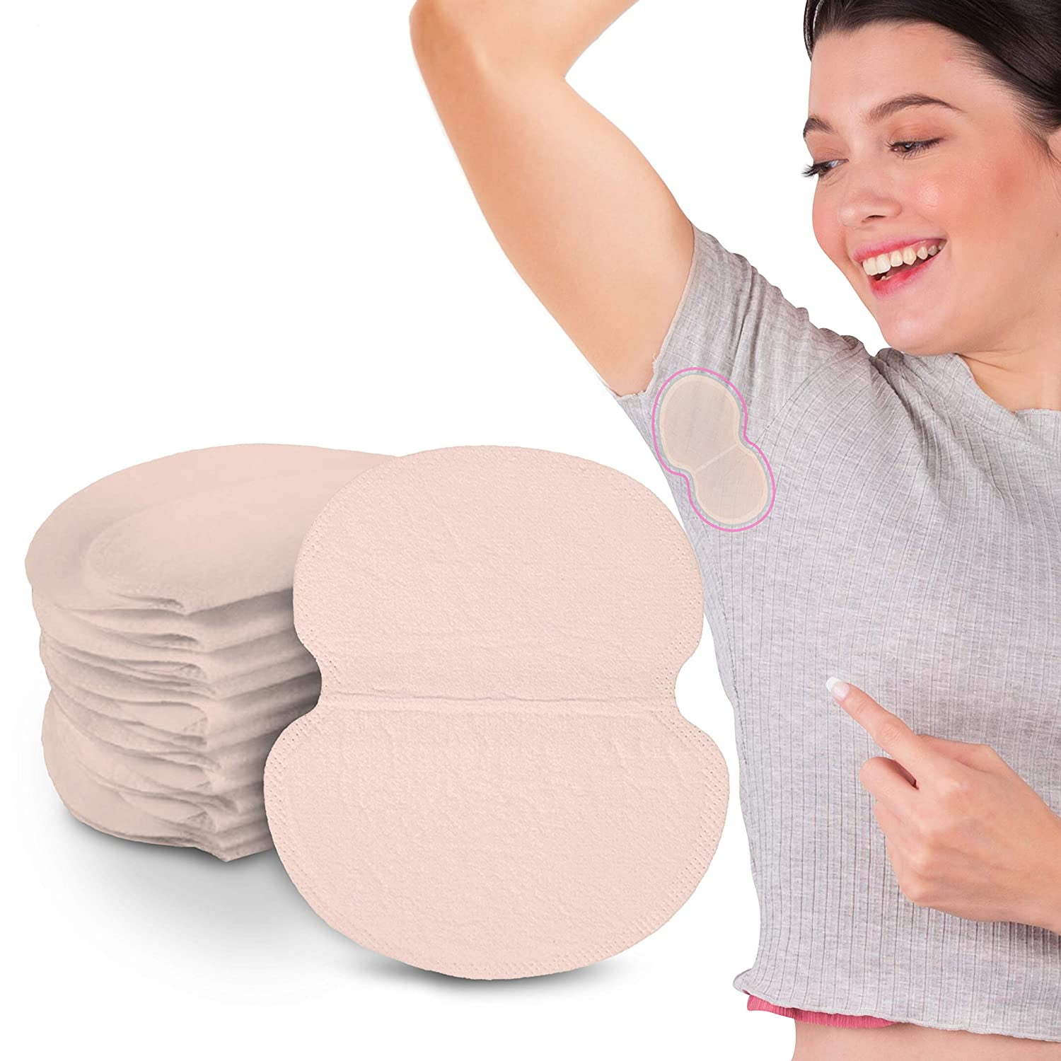 Octpeak Underarm Sweat Pads, Disposable Armpit Sweat Sticker To Fight  Hyperhidrosis And Excessive Sweating For Women And Men - Walmart.com