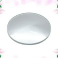 thumbnail image 3 of Single Small Circular Mirror Automobile Door Mirror Wide Field Rearview Assistant Mirror Baby Mirror Without Rim Glass, 3 of 8