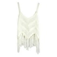 thumbnail image 4 of SNKSDGM 4Th of July Gold Tank Top Women Women's Plus Tank Top with Built in Bra for Women Women's Knit Sweater with Fringe Cutouts Stylish Comfortable for Summer, 4 of 8