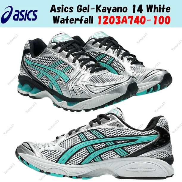 Asics Gel-Kayano 14 White Waterfall 1203A740-100 Men's Size