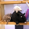 thumbnail image 2 of MesaSe 20cm Simulation Mouse Peluche Poupée Douce Rat en Peluche Jouet Animal Cadeau pour Enfants, 2 of 6