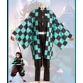 thumbnail image 2 of Disfraz de cosplay Yakisle Tanjiro, chaqueta unisex para adultos, 2 of 7