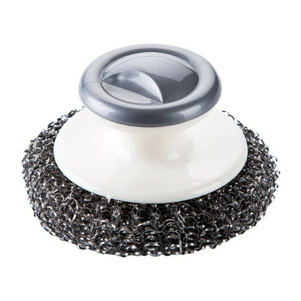 Cepillo De Lana De Acero Cepillo De Acero Inoxidable Estropajo Metálico Cepillo De Lana De Acero Para Limpiar Vajilla Estropajo Para Fregar Ollas Y Sartenes De Cocina