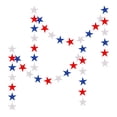thumbnail image 5 of 4 Pcs Décorations du 4 Juillet - Guirlande d'Étoiles Patriotique, Banderoles Rouges, Blanches et Bleues, Décorations Patriotiques pour la Fête de l'Indépendance, la Fête du Travail, la Fête des Anciens Combattants, le Memorial Day, 13 Pieds x 4 Pcs, 5 of 5