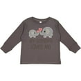thumbnail image 3 of Inktastic My Grandpa Loves Me Boys or Girls Long Sleeve Toddler T-Shirt, 3 of 5