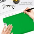 thumbnail image 5 of Plastic Clipboards, Translucent Ruler Clip Board with Low Profile, Office Supply, School Supplies, Letter Size 9 x 12.5 Inches, 5 of 7