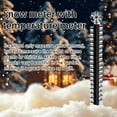 thumbnail image 2 of For Snow Measuring Device 36 Inch Metal Snow Gauge with Thermometer Easy to Read Scale for Accurate Snow Depth and Temperature Measurement, 2 of 8
