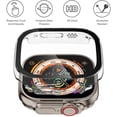 thumbnail image 4 of Hard PC Full Cover Tempered Glass Screen Protector Case For Apple Watch Series 8 Ultra 49MM, 4 of 12