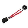 thumbnail image 4 of 2 correas de tobillo para fitness, alta elasticidad, duraderas, aumentan la fuerza muscular, mejoran la capacidad de salto, cable, correa para el tobillo, color rojo, 20 libras, 4 of 8