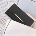 thumbnail image 4 of WASHWEPE Cartera Larga Para Mujer De Cuero PU Con De Cremallera Y Compacto, 4 of 6