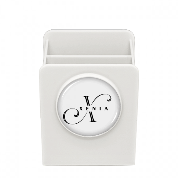 Letter Expression Right Wrong Desk Pencil Holder Cup Pen Organizer