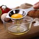 thumbnail image 4 of Separador de huevos de acero inoxidable, divisor, filtro para separar la clara de la yema, accesorio de cocina., 4 of 8