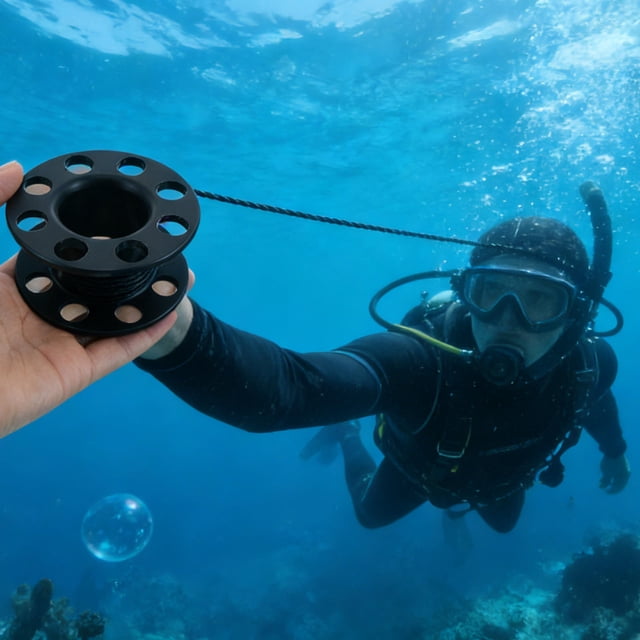 AURARMLET Carrete Para En Negro Ideal Para Exploración En Y Uso Prolongado