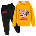 thumbnail image 3 of Conjunto de ropa de Minnie Mouse para niñas pequeñas con traje de otoño e invierno Conjunto de sudaderas con capucha de Mickey Mouse para niños pequeños Ropa para niños pequeños, 3 of 5
