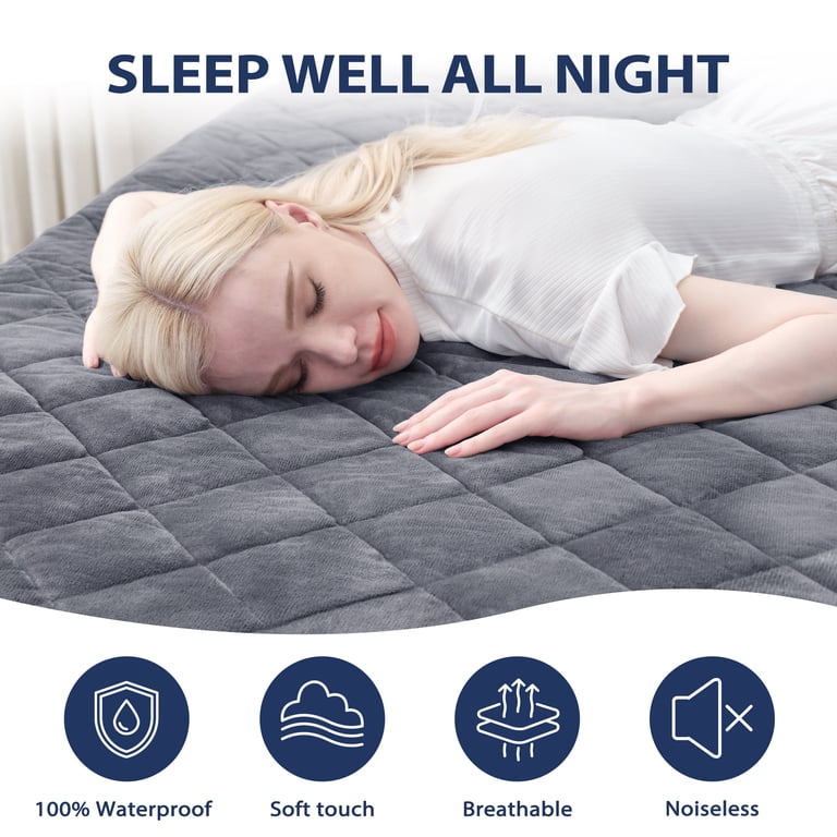 Bdeus Queen Waterproof Quilted Mattress Pad photo 6