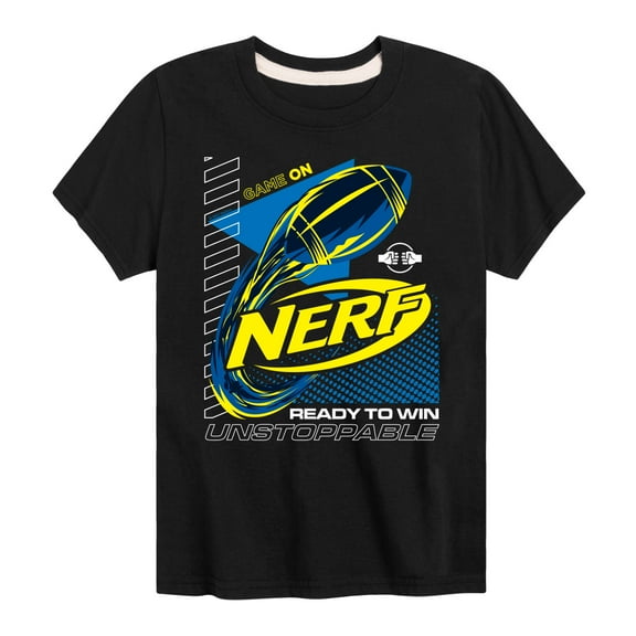 Nerf - Unstoppable Football - Boy's Short Sleeve T-Shirt