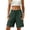 Green, variant on RQYYD Womens Drawstring Waist Linen Bermuda Shorts Loose Fit Casual Summer Shorts with Pockets