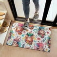 thumbnail image 2 of Colorful Fairy Princess Pattern Door Rugs,Washable Non Slip Door Mats Indoor,Decorative Door Mats,Entry Mat Indoor for Entrance,Bedroom,Kitchen,Bathroom,16"x24", 2 of 6