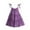 Purple, variant on HBYJLZYG Sleeveless Strap Dress, Summer Toddler Baby Solid Color Vest Ruffles Dress 6 M-4 T Princess Dresses For Girls Baby Shower Gift