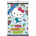 thumbnail image 2 of Hello Kitty - Happy Wall Poster, 22.375" x 34", 2 of 4