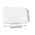 thumbnail image 3 of Magicboard Clear Drawing Board With A Cloth Light Drawing Board With Adjustable Holder And 12 Colorful Pens For Room Store Festival Present (1ml), 3 of 7