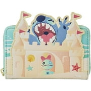 Loungefly Disney Stitch Sandcastle Beach Surprise Zip Around Wallet