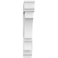 thumbnail image 2 of 3"W X 18"D X 18"H Standard Balboa Architectural Grade Pvc Bracket With Traditional Ends, 2 of 8