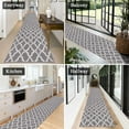 thumbnail image 6 of Yamaziot 2.7'x12' Runners Rug for Long Hallways, Runners Rugs for Floor Mat, Non Slip Washable Gray Runner Rug Carpet, 6 of 9