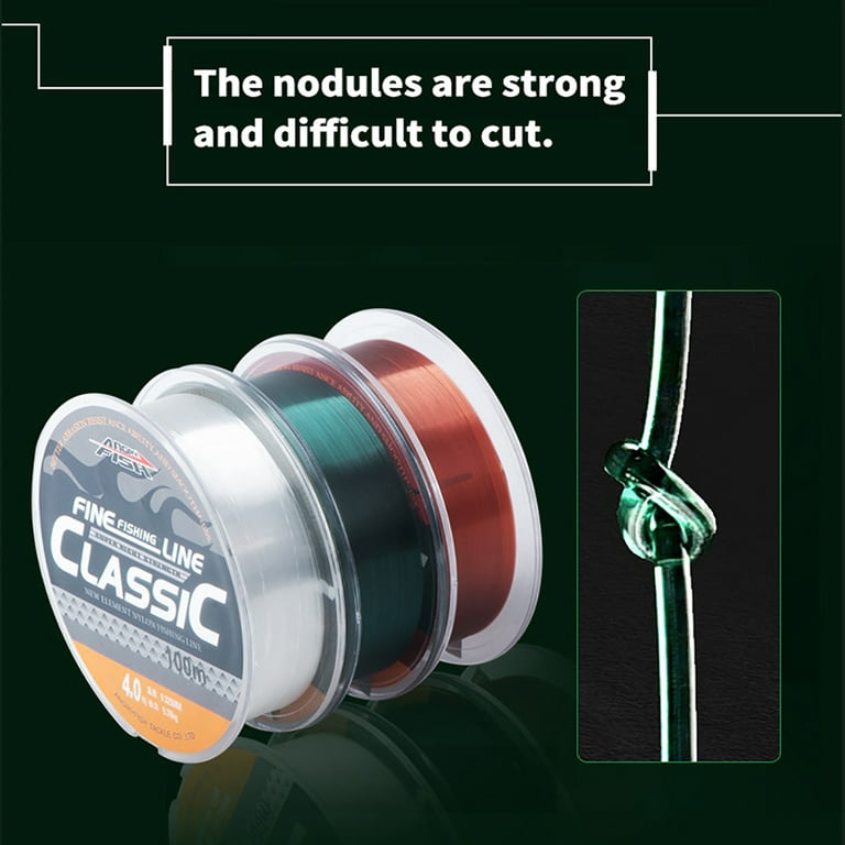 100m/1roll Fishing Line Super-strength Long-distance Fishing Main Line For  Rod Road Fishing