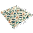 thumbnail image 2 of Beige Cartoon Dinosaurs Plants Pattern Blanket,Comfortable Soft Lamb Wool Throw Blanket,All Season,Warm Lightweight Blankets for Sofa Bed Couch Living Room Chair,50"x60", 2 of 4