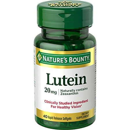 UPC 643950749294 product image for 5 Pack - Nature's Bounty Lutein 20 mg, 40 Softgels Each | upcitemdb.com
