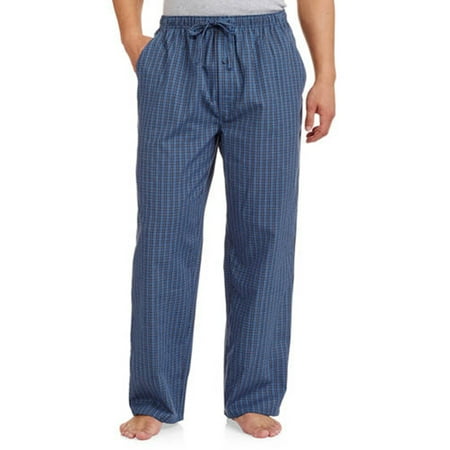 Big And Tall Plaid Robe - Big Men's Woven Sleep Pant