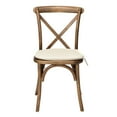 thumbnail image 6 of Commercial Seating Products Sonoma Rustic Cross Back Upholstered Stackable Dining Chair, 6 of 9