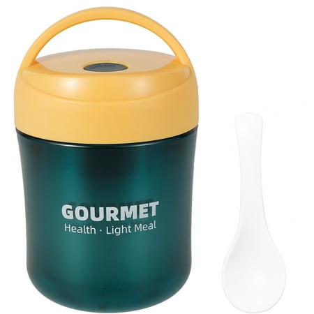 

Yous Auto 500ML Food Flask Insulated Stainless Steel Food Container with Spoon Leak Proof Free Food Container For Breakfast Lunch Work Kids