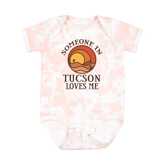 Inktastic Someone in Tucson Arizona Loves Me Boys or Girls Baby Bodysuit