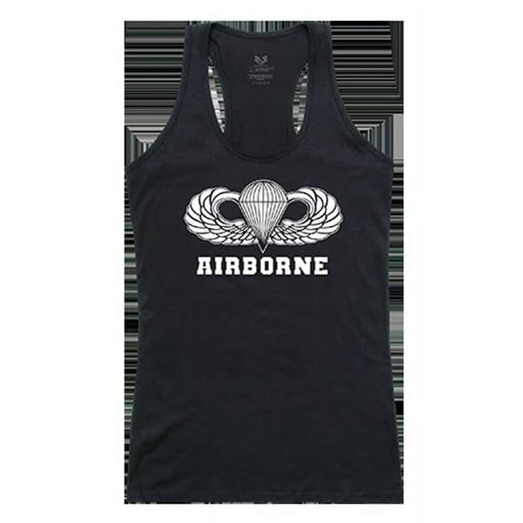 Airborne Graphic Tank Top, Black - Small