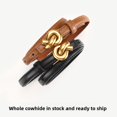 thumbnail image 4 of New leather women's thin belt decoration with skirt thin belt women's Korean version ins style, 4 of 5