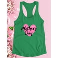 thumbnail image 3 of Mothers Day Bold Brush Art Racerback Tank Women -Image by Shutterstock, Female x-Large, 3 of 4