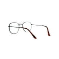 thumbnail image 3 of The One Who Knocks Clear Rectangle Aviator Lens Glasses, Black, 3 of 5