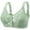 A-Green9, variant on Yuanlong Daisy Bras For Older Women Front Closure Adjustable Straps Comfort Bra Wireless Full Coverage Daily Wear Bras