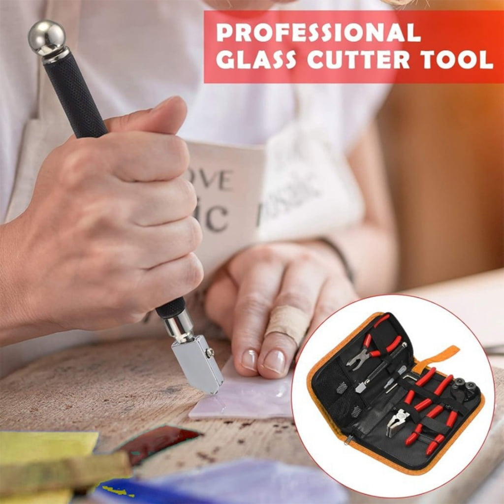 Professional Tile & Glass Cutting Tool With SharpnessB1adeAntislip Grip Handle
