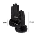 thumbnail image 2 of Guantes de invierno para mujer, guantes de nieve de cachemira con pantalla táctil, guantes térmicos cálidos de invierno para ciclismo para mujer 1036, 2 of 5