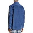 thumbnail image 2 of Tommy Bahama Men's Long Sleeve Harrison Cord Standard Fit Button Front Shirt Dockside Blue Size Small, 2 of 2