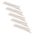 thumbnail image 4 of Pearl Ribbon, Pearl Applique Rhinestone Ribbon Rhinestone Strip Pearls And Rhinestones For Crafts  for Beaded Curtains for Wedding Wreath 1.2cm/0.5in Wide White Single Pearl, 4 of 7