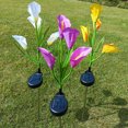 thumbnail image 2 of LCXmlly Waterproof Garden Lamp Auto On/Off Solar Garden Lights Waterproof Color Changing Light for Landscaping, 2 of 7