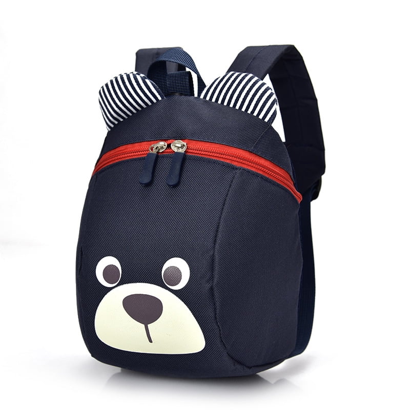 Smarit Children Kids Small Toddler Backpack With Leash Bear for Boy Girl Under 3 Years by
