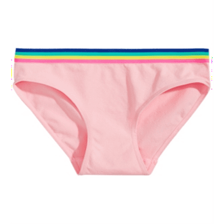 Maidenform Little & Big Girl's Rainbow Waist Seamless Hipster Underwear Pink Size Large
