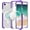 Purple, variant on For iPhone 17E / 16E / SE4 Acrylic [Magnetic Circle] Tough 2.5mm Transparent ShockProof Hybrid - Purple
