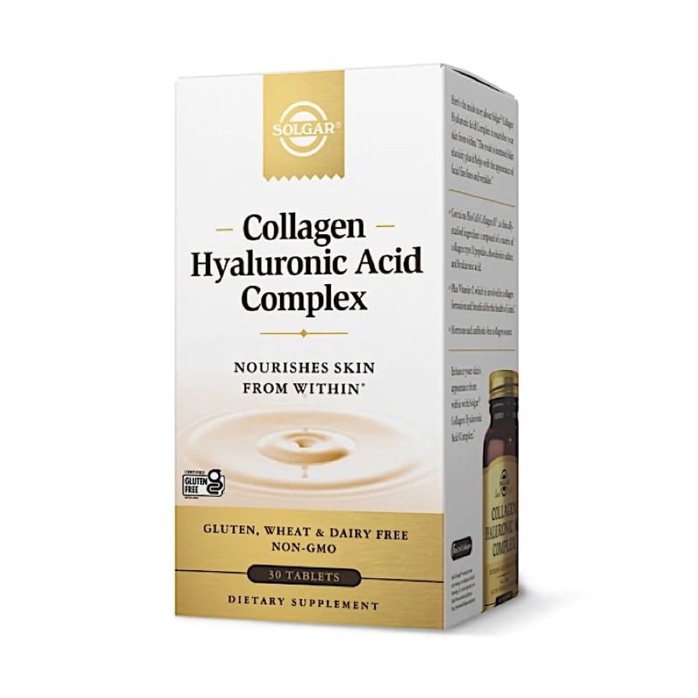 Solgar Collagen Hyaluronic Acid Complex 30 Tablets