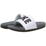 Nike Off Court Slide Sandal - Men's (10, White/Black/Grey)